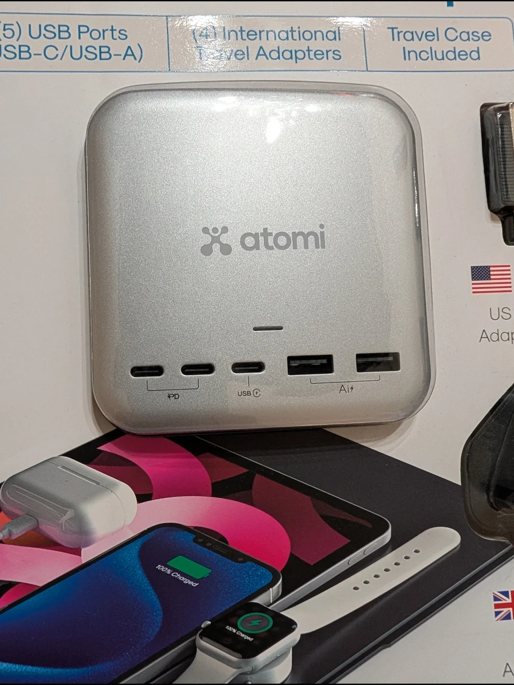 atomi wall charger